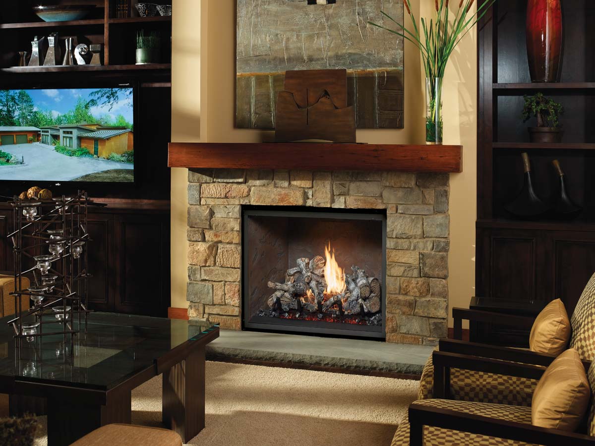 864 Clean Face Gas Fireplace