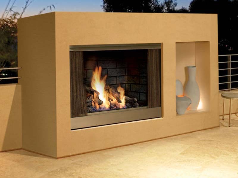 Outdoor Gas fireplace