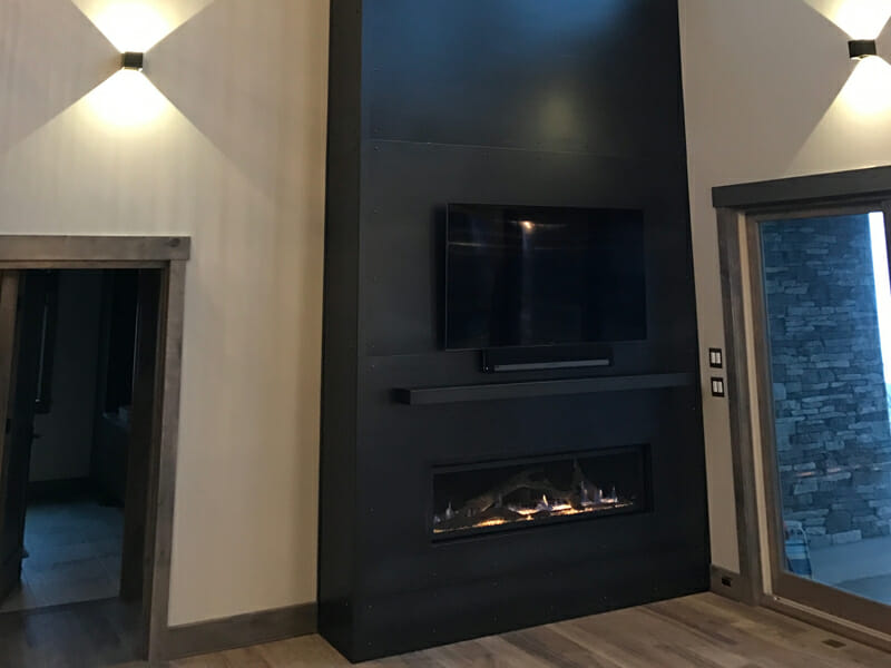 Electric fireplace installation Buffalo, NY